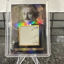 2024 Pezzi del Passato Edizione 1800 Albert Einstein Reliquia Scritta a Mano