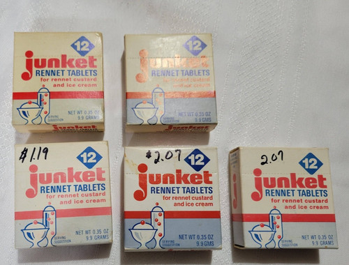 Tavolette junket rennet - junket,