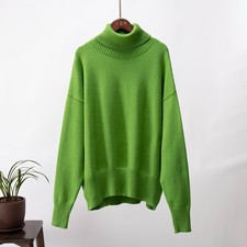 Damen Gestrickter Pullover Mit