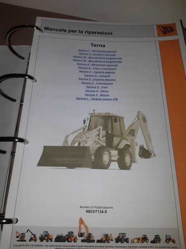 Jcb terna 2cx - terna, 210