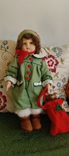 Bambola Lenci Natalizia Anni
