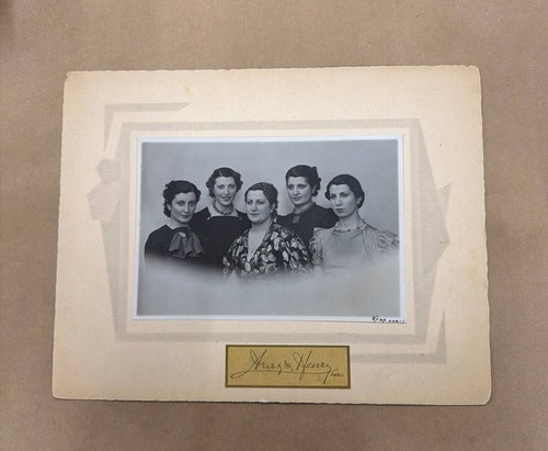 Antico ritratto fotografico