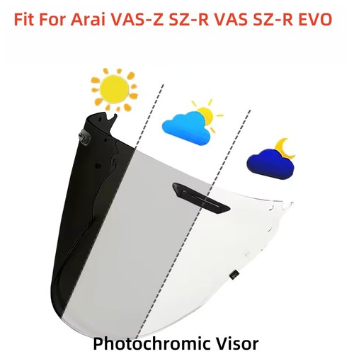 Visiera fotocromatica per