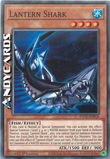 LANTERN SHARK • (Squalo Lanterna) • Comune • ETCO EN018 • 1Ed • Yugioh ANDYCARDS
