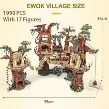Endor Ewok Village 1990+PCS