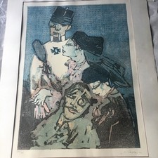 Litografia Mino Maccari firmata e numerata