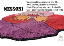TAPPETO MISSONI  CM. 80 DOUBLE