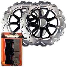 Front Brake Rotor+Pads for