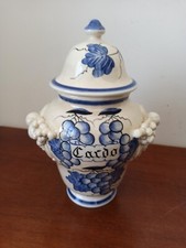 vaso da farmacia Con Scritta Cardo 