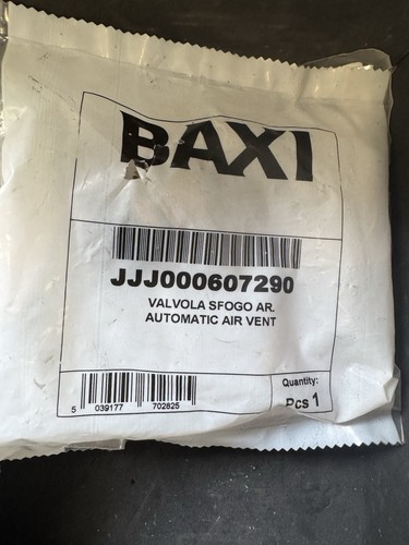 Valvola sfogo aria baxi - sfogo,