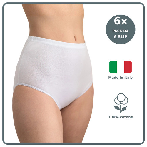 Slip donna cotone puro - cotone, 100%