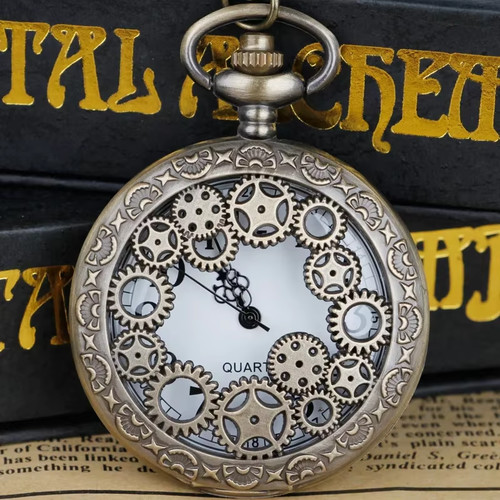 Orologio tasca steampunk - orologio,