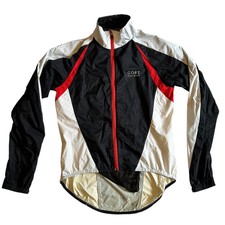 Giacca antivento Gore Bike Wear nero/bianco/rosso taglia EU M USA M Asia L