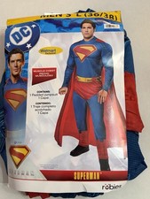 Superman Costume Mens Large