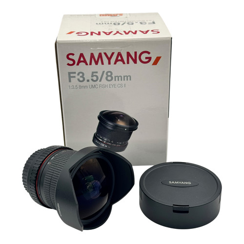 Obiettivo samyang 8mm umc - samyang, f3.5