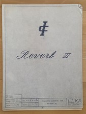 Elka reverb iii service manual - elka,
