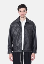 Giubbotto Uomo Simil Pelle