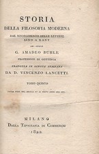 Storia della filosofia