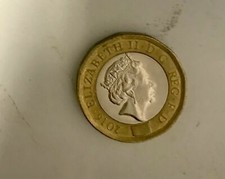 Moneta ONE POUND Una Sterlina