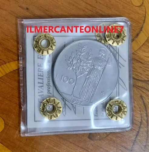 100 lire 1957 - 100,