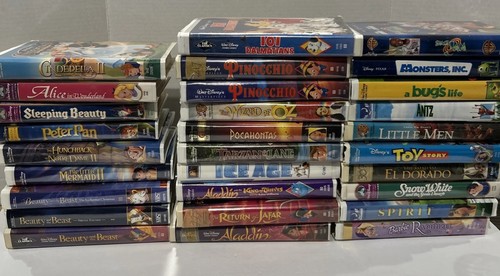Disney vhs tape - tape, ntsc