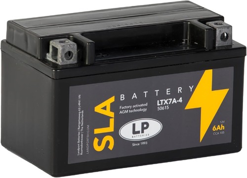 Batteria moto ltx7a sla lp - ltx7a-4,