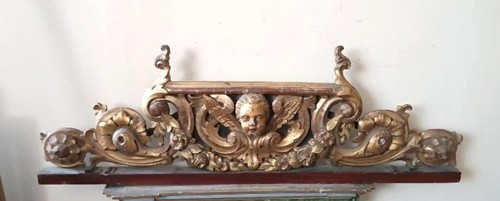 Grande antico fregio - , legno