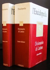 L'ENCICLOPEDIA VOL 34-35. DIZIONARIO DI LATINO. AA.VV. BIBLIOTECA REPIBBLICA.