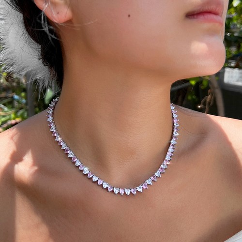 Collana tennis donna argento - tennis,