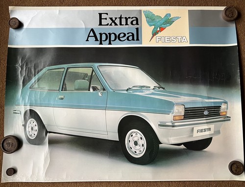 Poster originale ford fiesta - poster,