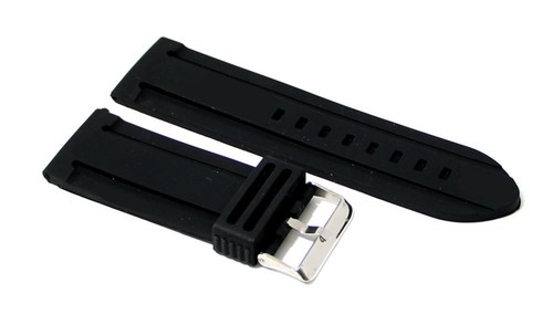 Cinturino gomma nero - cinturino,