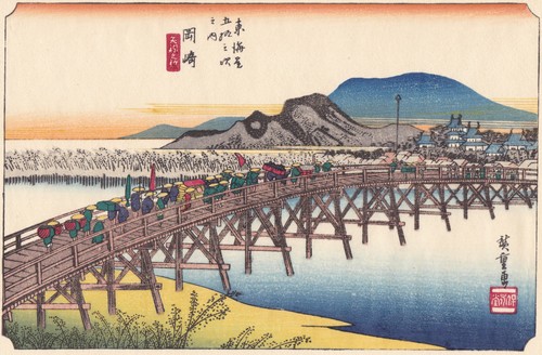 Hiroshige stazioni del - -,