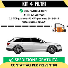 Kit 4 Filtri Tagliando per