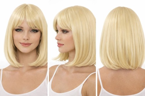 Perruque femme blonde - perruque,