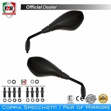 COPPIA SPECCHI FAR 7163 E 7164 OMOLOGATI per Benelli 650 Tornado 1971-2024
