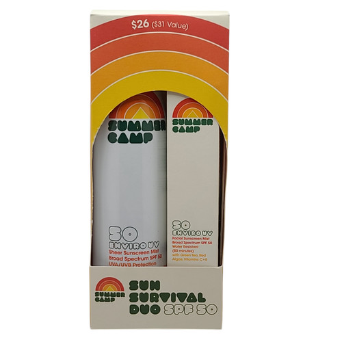 Summer camp sun survival duo - camp,