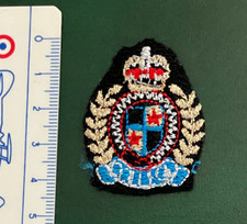 SCUDETTO STOFFA PATCH MILITARE STEMMA ARALDICO VINTAGE