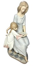 Figurina vintage LANDRO "Bedtime Story" 5457 da collezione 1988 - OTTIMA