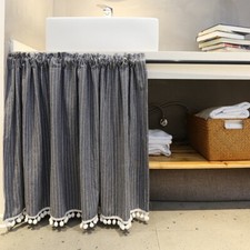 Righe Mezza Tenda Cucina