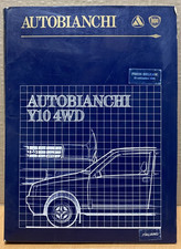 Cartella stampa Autobianchi Lancia Y10 4WD 1986 press release completa