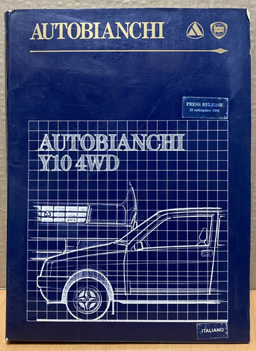 Cartella stampa autobianchi - stampa,