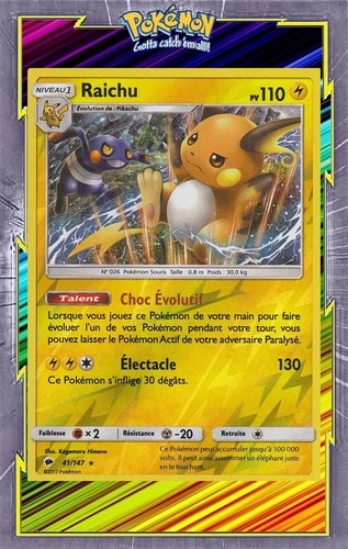 Raichu reverse sl03 - raichu,