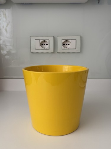 Vaso copri in ceramica - /,