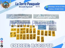 ADESIVI DECALCOMANIA TRATTORE