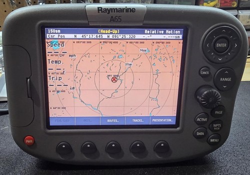 Raymarine a65 head unit - head,