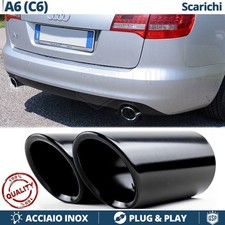 2 TERMINALI di Scarico NERI