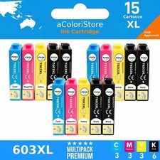15 Cartucce compatibili per Epson WorkForce WF 2810 2830 2835 2850 dwf 603XL