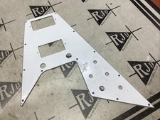 Epiphone anni 70 Flying V battipenna protezione piastra pick bianco