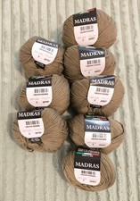 FILATO 100% COTONE - LOTTO Filatura Di Crosa MADRAS - 8 GOMITOLI DA 50g 