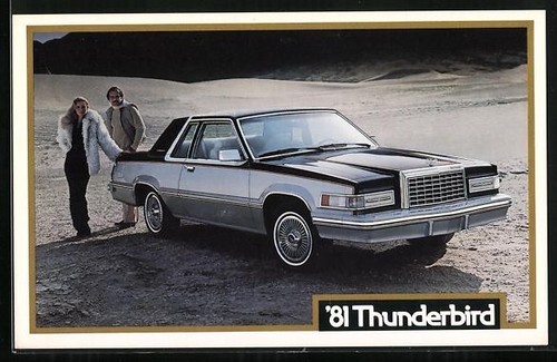 Auto ford thunderbird del - auto,